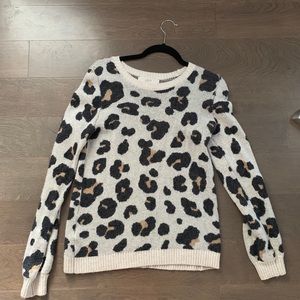 LOFT Leopard Sweater